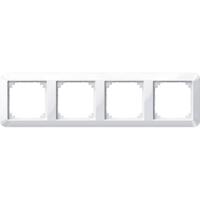 Merten 389419 Afdekking Frame 1-M, System M Polar-wit (glanzend) 1 stuk(s)