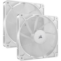 Set van 2 140 mm PWM-ventilatoren - CORSAIR - RS140 - Wit