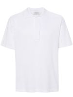 Lanvin polo en coton à manches courtes - Blanc