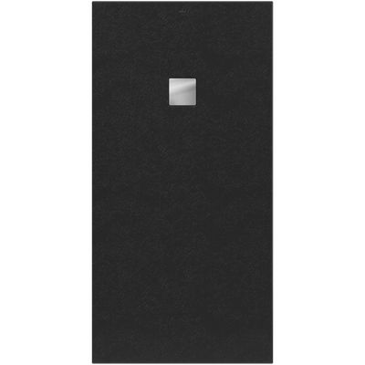 Villeroy & Boch Excello douchebak - rechthoekig 180x90x4cm - nature anthracite uda1890exc2v-1n