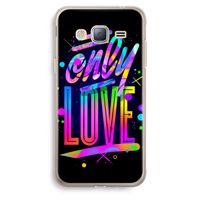 Only Love: Samsung Galaxy J3 (2016) Transparant Hoesje
