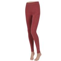 Xtreme Thermolegging Dames Merino Wol Red Melange-XL