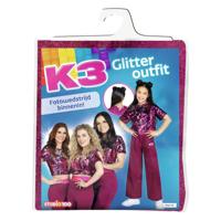 Studio 100 verkleedpak roze, 9-11 jaar