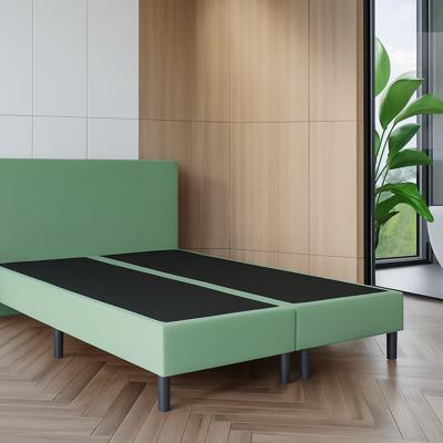 2dekans Boxspring Basic zonder Matras 180 x 200 Lindegroen - Extra hoog - [Niet in originele verpakking)