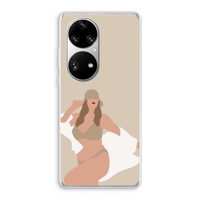One of a kind: Huawei P50 Pro Transparant Hoesje