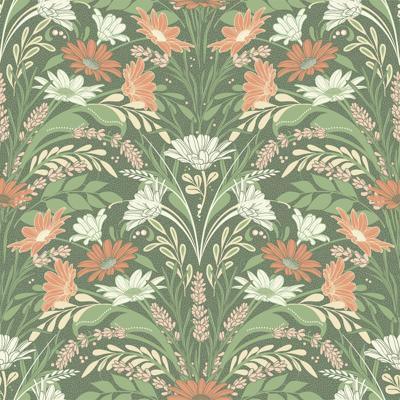 Dutch Wallcoverings Sunnano - Värmdö Green - Groen