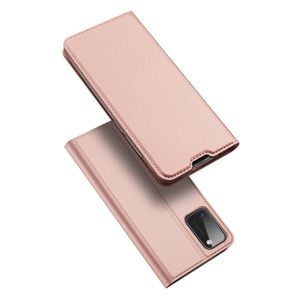 Dux Ducis - pro serie slim wallet hoes - Samsung Galaxy A41 - Rose Goud
