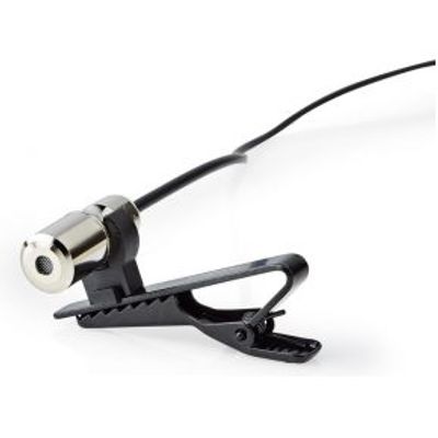 Bedrade Microfoon | Clip-On | Lavalier | 3,5 mm | Metaal