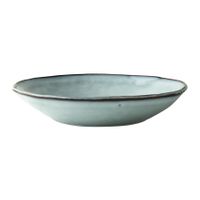 Diepblauw organisch bord van 23,5cm - een duurzame keuze voor je tafel Diepblauw organisch bord van 23,5cm - een duurzame keuze voor je tafel