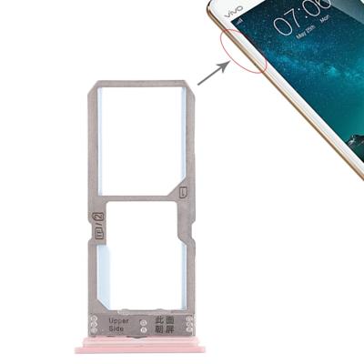 SIM-kaart lade + SIM-kaart lade/micro SD-kaart lade voor vivo Y67 (Rose Gold)