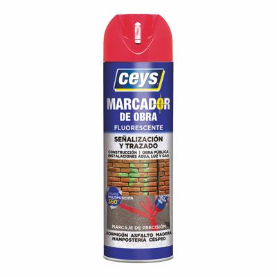 Sprayverf Ceys Rood 500 ml Fluorescerend