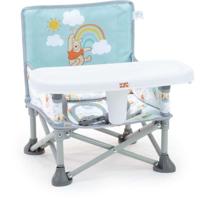 DISNEY BABY Winnie de Poeh stoelverhoger, Pop 'n Sit stoelverhoger, binnen, buiten, praktisch en compact, snel opvouwbaar,