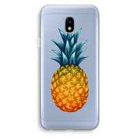 Grote ananas: Samsung Galaxy J3 (2017) Transparant Hoesje