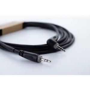 Cordial 14831 Jackplug Audio Aansluitkabel [1x Jackplug male 3,5 mm - 1x Jackplug male 3,5 mm] 0.50 m Zwart PVC-mantel, Verdraaid