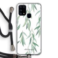 Branch up your life: Samsung Galaxy M31 Transparant Hoesje met koord Branch up your life: Samsung Galaxy M31 Transparant Hoesje met koord