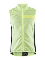 Craft Essence Light Wind fietsvest geel heren S