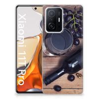 Xiaomi 11T | 11T Pro | Siliconen Case | Wijn