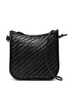 DRAGON DIFFUSION sac cabas Wanaka en cuir - Noir