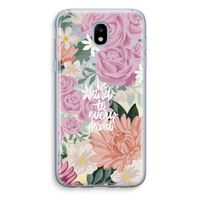 Kindness matters: Samsung Galaxy J5 (2017) Transparant Hoesje