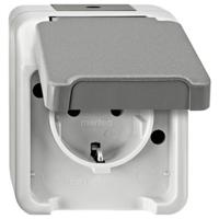 Merten MEG2301-8029 Wandcontactdoos Compleet 1 stuk(s)