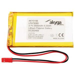 Akyga LP475085 Accupack Batterijgrootte: Speciaal LiPo 3.7 V 2500 mAh