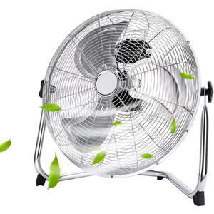 Ventilator - Aigi Tornimo - Vloerventilator - Staand - Rond - Mat Wit - Kunststof