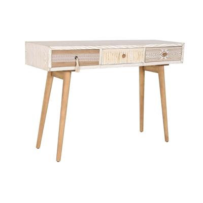 Wandtafel DKD Home Decor Spar Natuurlijk Wit 120 x 35 x 80 cm