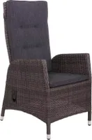 Stoel hoge rug soho coal
