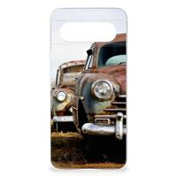 Google Pixel 8 | Siliconen hoesje | met foto Vintage Auto