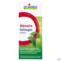 Boiron Ginkgo Voedingssupplement Geheugen 60 ml