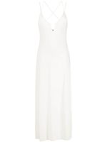 rag & bone robe-nuisette à bretelles croisées - Blanc