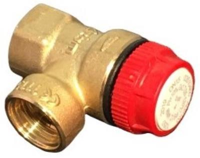 Ripca Overdrukventiel 4.0 Bar Bi/bi 1/2" Bi/bi 1/2"