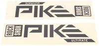 ROCKSHOX decor set decal set rs black pike ult 27/29 black ROCKSHOX decor set decal set rs black pike ult 27/29 black