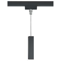 Trion Dual Spanningsrail Hanglamp Adapter - 2 Fase - Mat Zwart