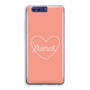 Friends heart: Honor 9 Transparant Hoesje