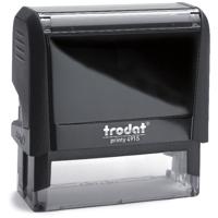 Trodat Printy tekststempel, met voucher Printy 4915, ft 70 x 25 mm, op blister