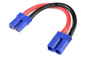 Verlengkabel EC5, silicone kabel 10AWG, 12cm