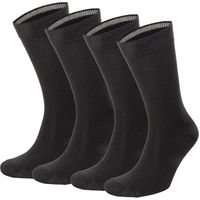 Topeco 4 stuks Men Socks Plain Bamboo - thumbnail