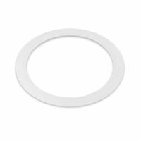 Luna afdekraam 230mm wit Klemko