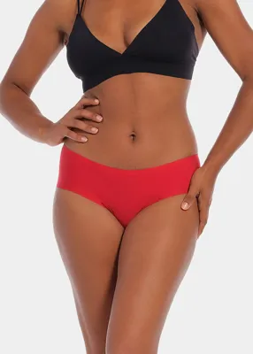 Magic 2-pak dream naadloze comfort hipsters - Seamless dames ondergoed - Rood, wit, zwart, beige