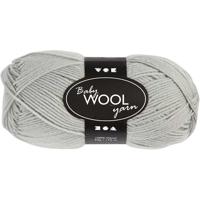 Creativ Company Baby garen, l: 172 m, lichtgrijs, 50 gr/ 1 bol