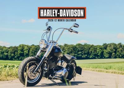 Harley Davidson A3 Kalender 2026