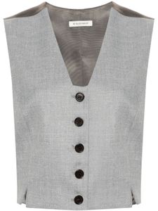 By Malene Birger veston boutonné à col v - Gris