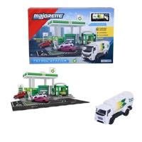 MAJORETTE - Majo BP Gas Station + 1 Veh - vanaf 3 jaar