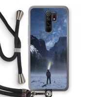 Wanderlust: Xiaomi Redmi 9 Transparant Hoesje met koord