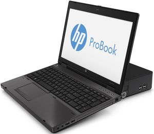 HP ProBook 6570b Notebook 39,6 cm (15.6") Derde generatie Intel® Core™ i5 4 GB DDR3-SDRAM 500 GB HDD Wi-Fi 4 (802.11n) Windows 7 Professional Zilver