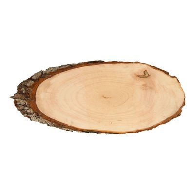 Playwood Maak je eigen naambordje boomschors, 30 cm