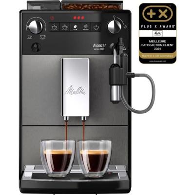 Koffiezetapparaat - MELITTA - Avanza F270-100 - Watertank 1,5 L - Bonenreservoir 250 g - 1450 W - Titaniumgrijs