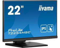 Iiyama ProLite T2254MSC-B1AG Touchscreen monitor Energielabel: E (A - G) 55.9 cm (22 inch) 1920 x 1080 Pixel 16:9 4 ms HDMI, DisplayPort, USB 3.0,