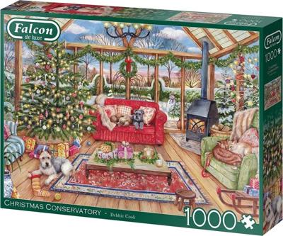 Christmas Conservatory Puzzel 1000 Stukjes Christmas Conservatory Puzzel 1000 Stukjes